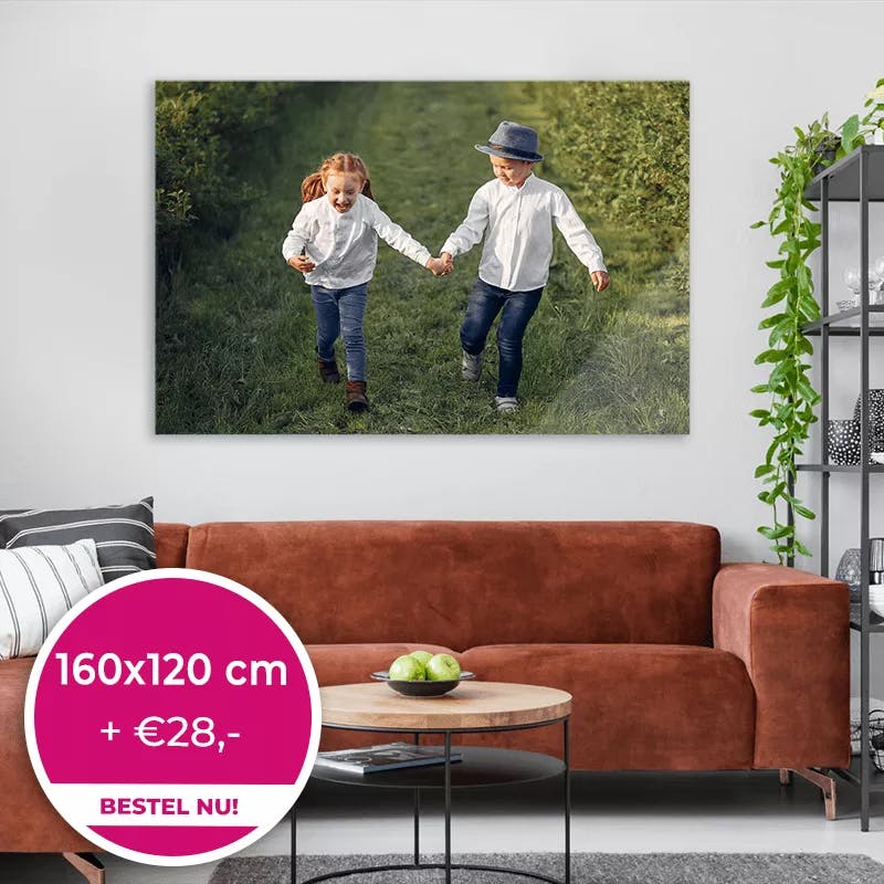 Winnaars posteractie 120x120cm