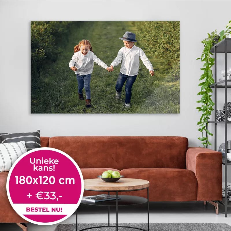 Winnaars posteractie 180x120cm