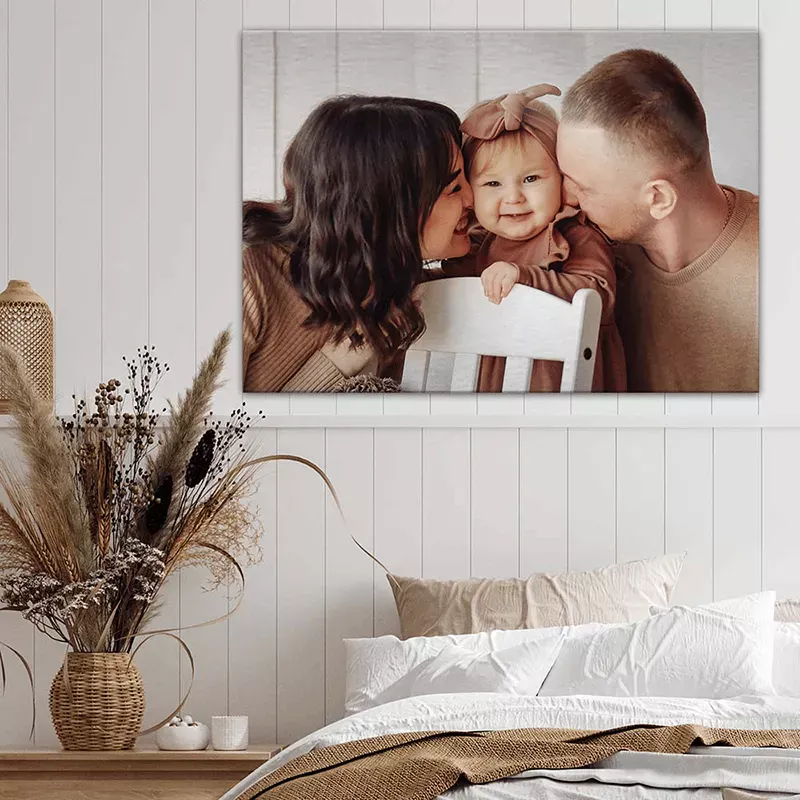 Samenwerking foto op aluminium