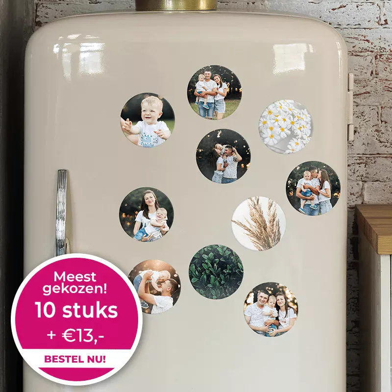 Koelkast magneten10 stuks