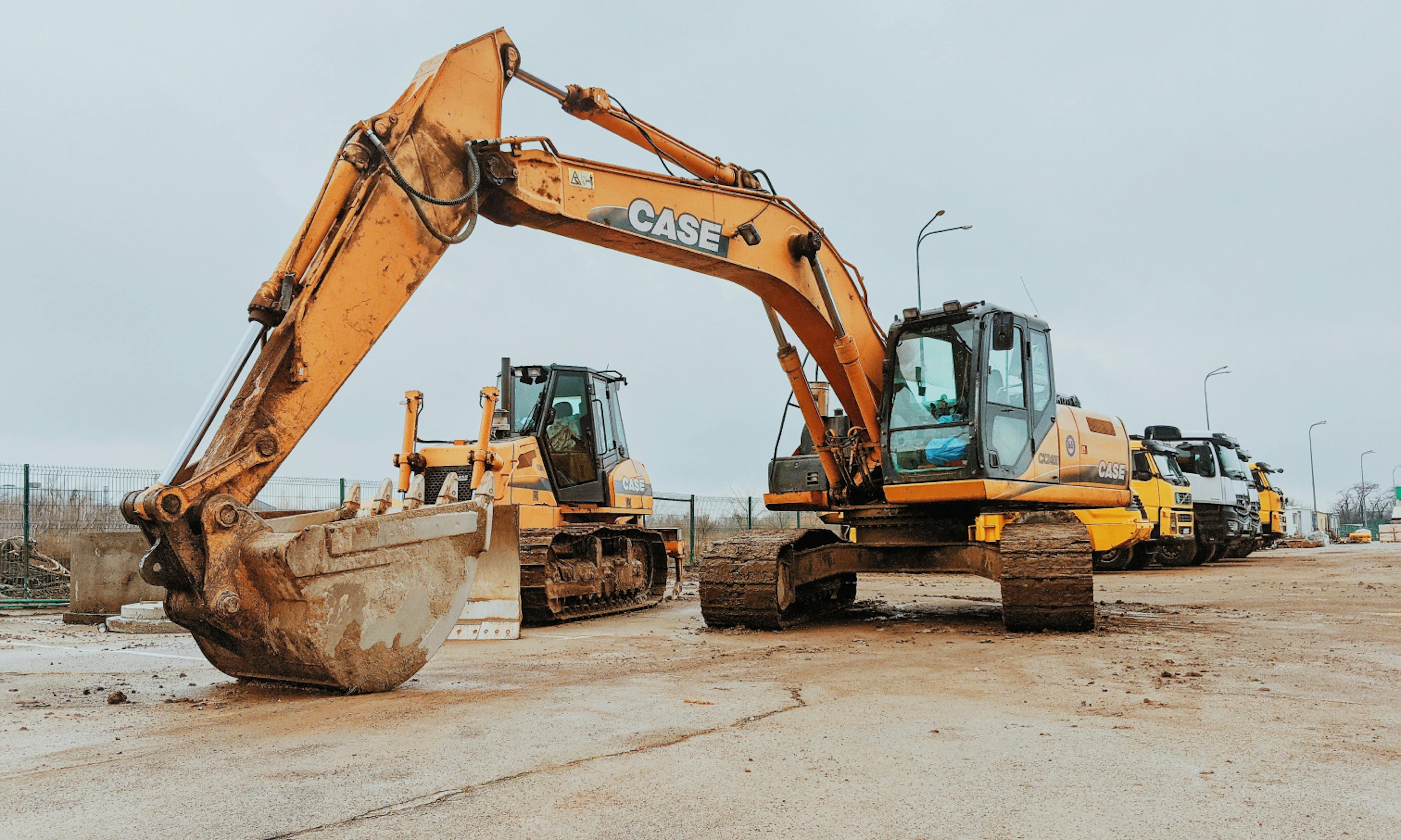 cat pillar on site