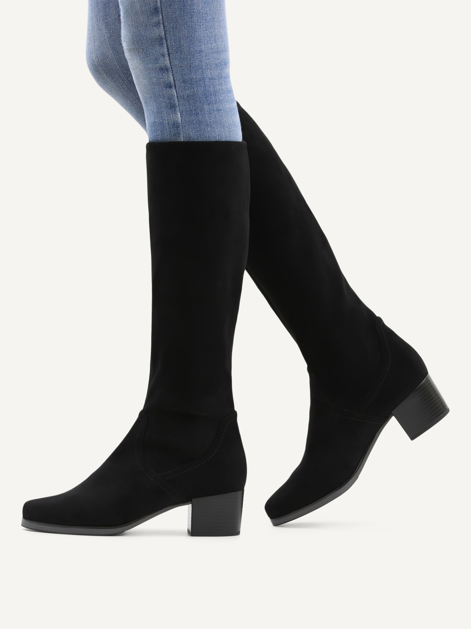Ciabatte CAPRICE 27103 Da Donna, In Scamosciato, Tacco Piatto 2,5 Cm, Larghezza Comoda