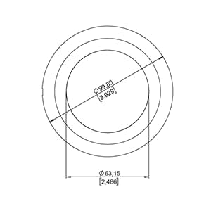 drawing CANEO series41 Frontansicht