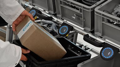 References Easy picking with ergonomic Pick-by-Light buttons