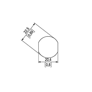 drawing CANEO series40 Puck Bohrung