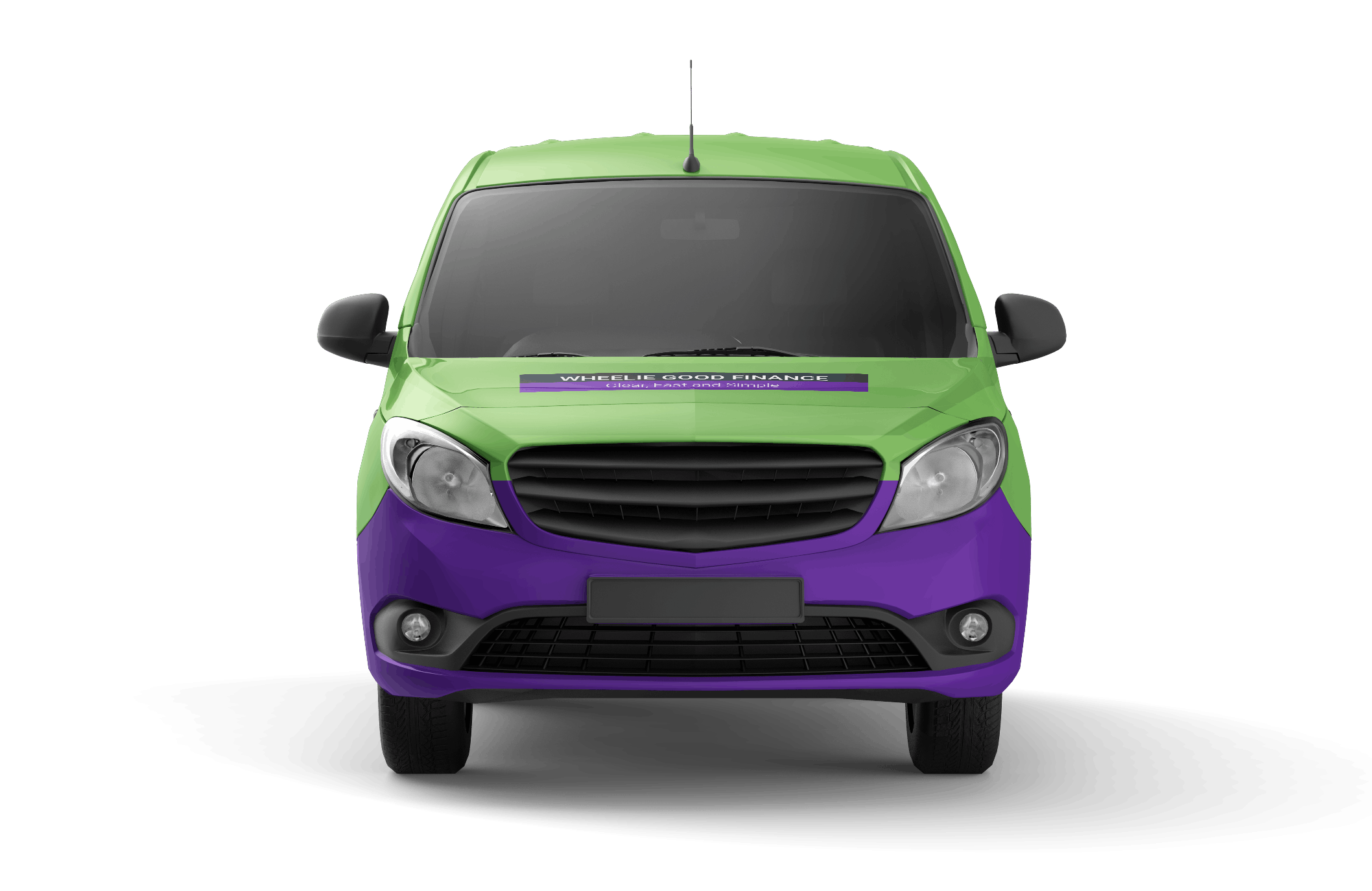 Front of Van