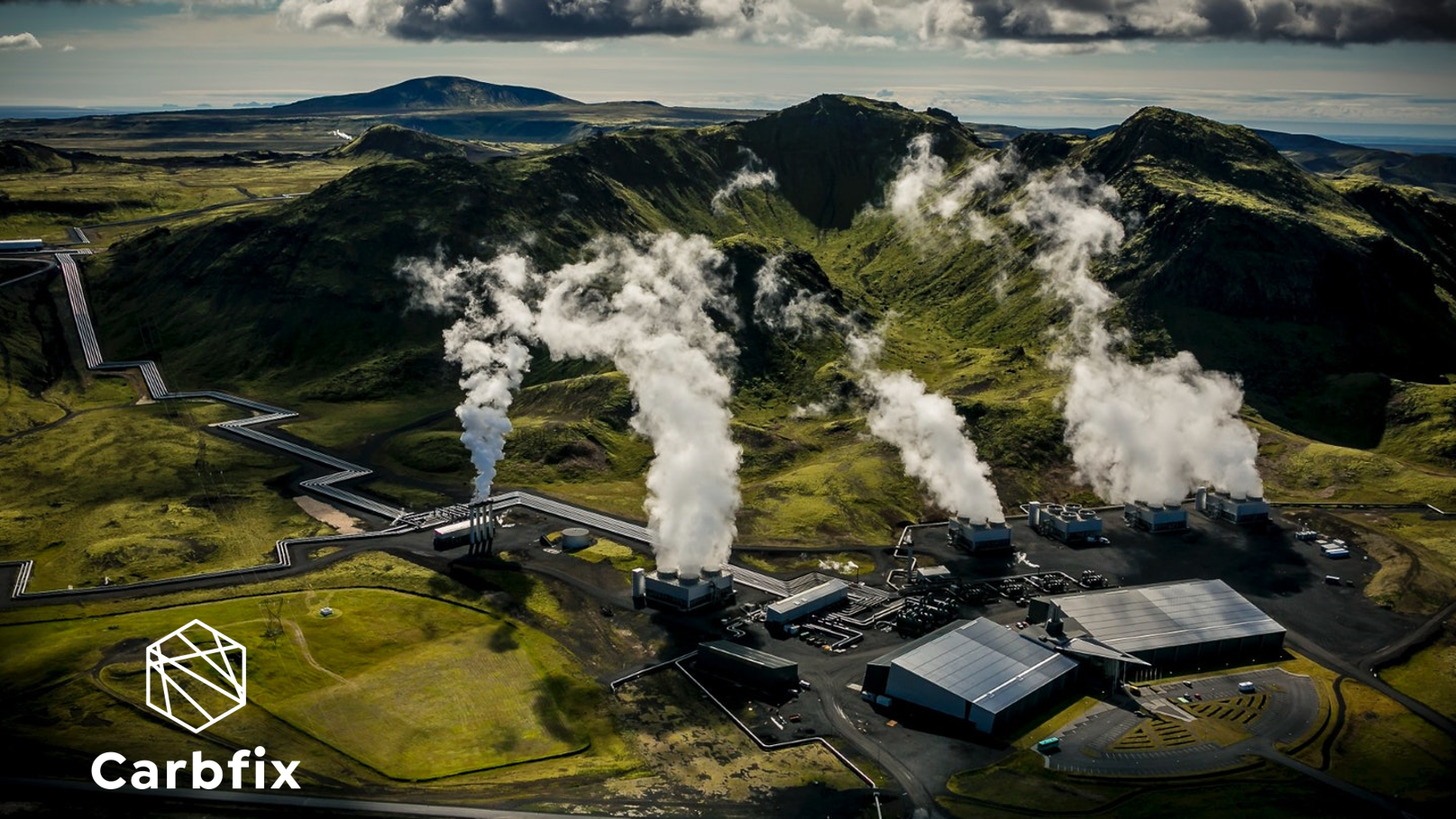 Hellisheiði geothermal power plant.