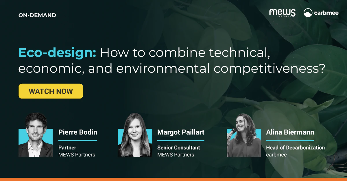 Eco design: How to combine technical, economic, and environmental competitiveness?