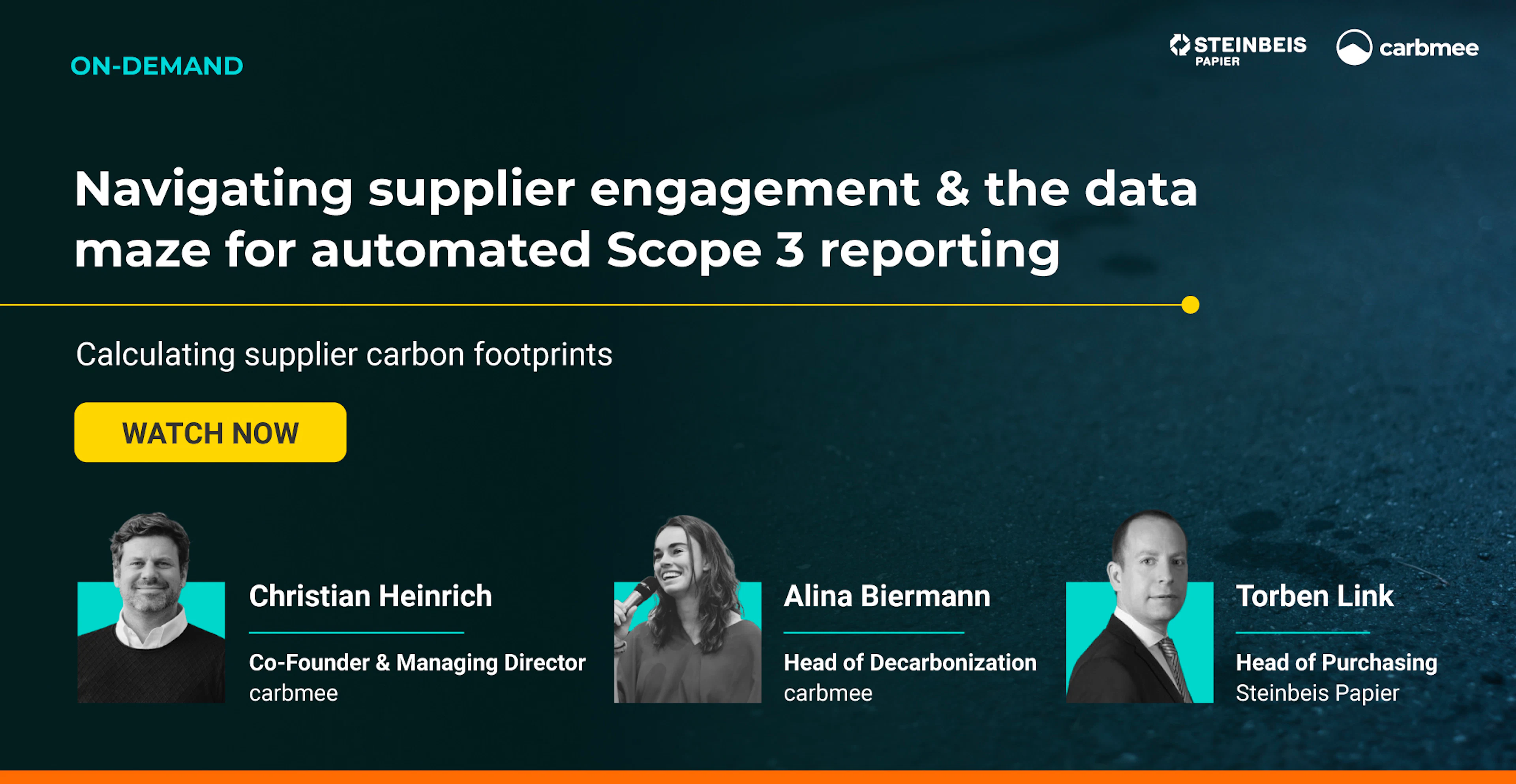 Calculating supplier carbon footprint: Navigating supplier engagement and the data maze for automated scope 3 reporting