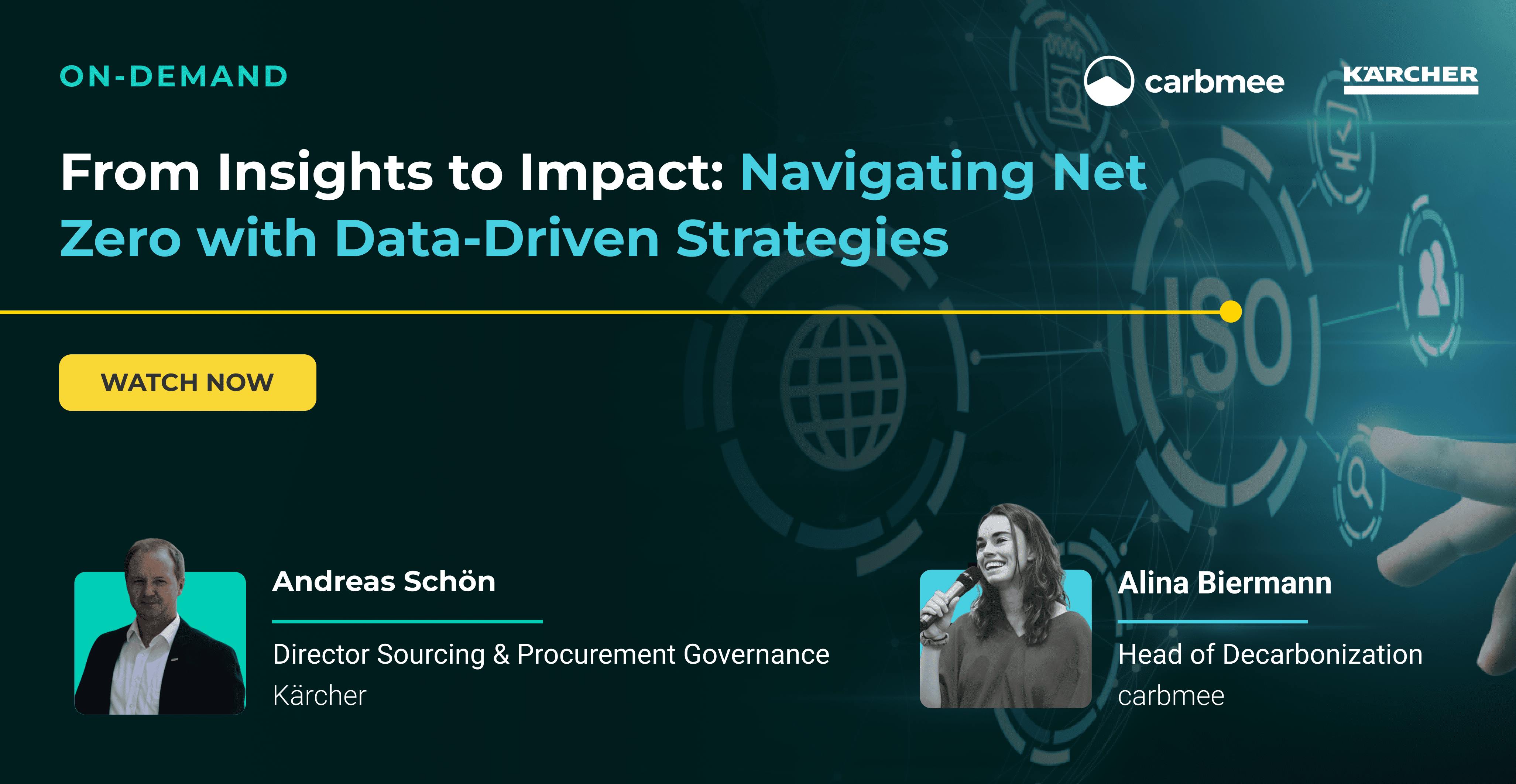 From Insights to Impact: Navigating Net Zero with Data-Driven Strategies