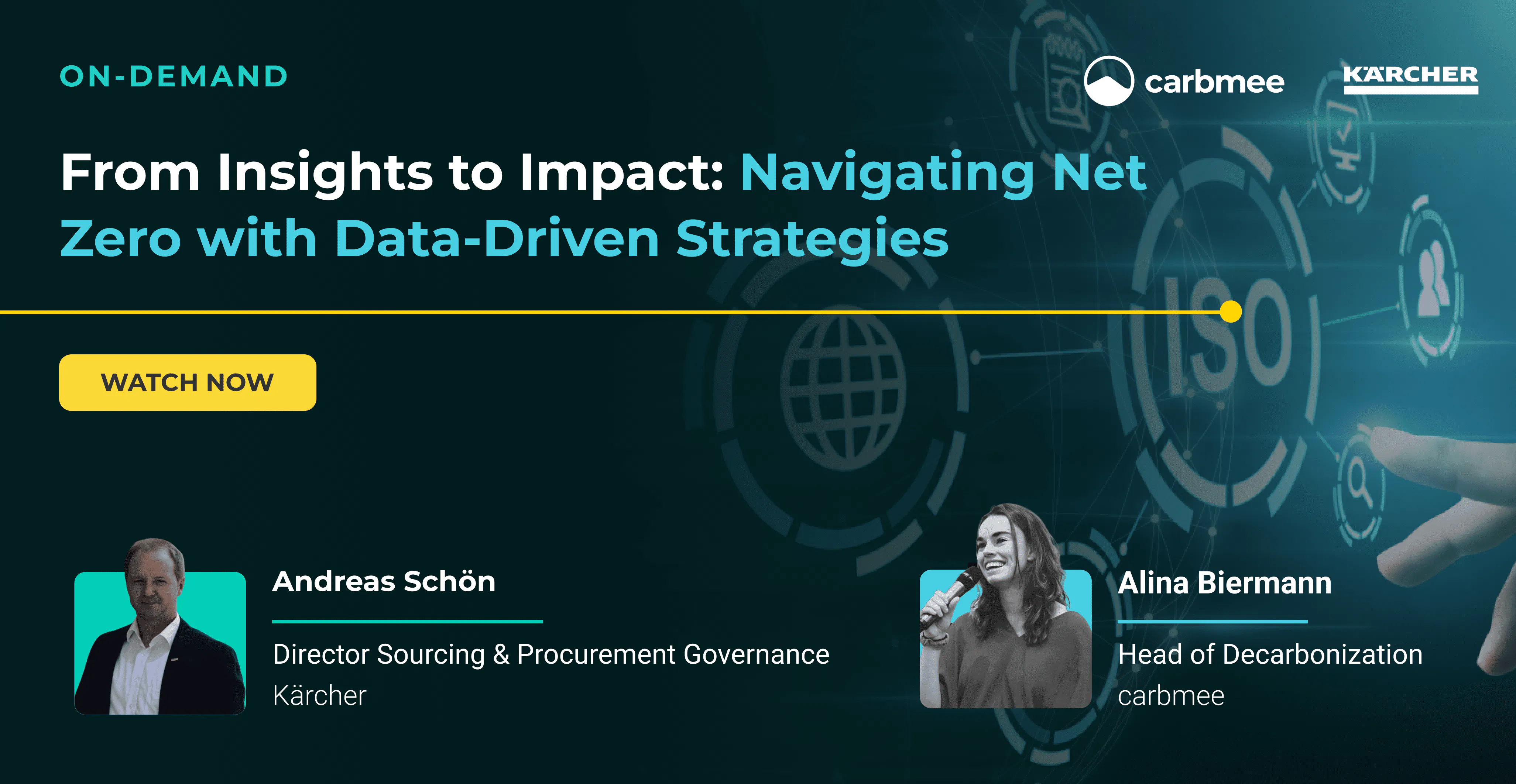 Net Zero Webinar: Data-Driven Strategies with Kärcher | carbmee
