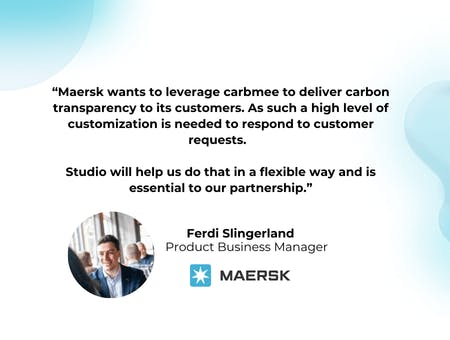 Maersk Carbmee Studio Quote