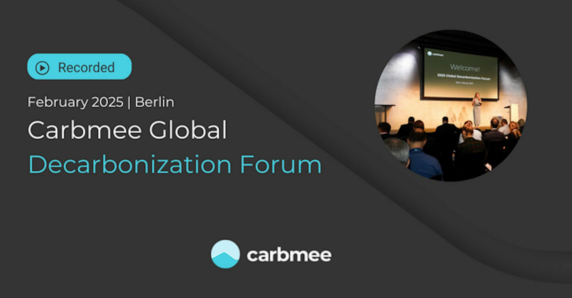 Global Decarb Forum 2025