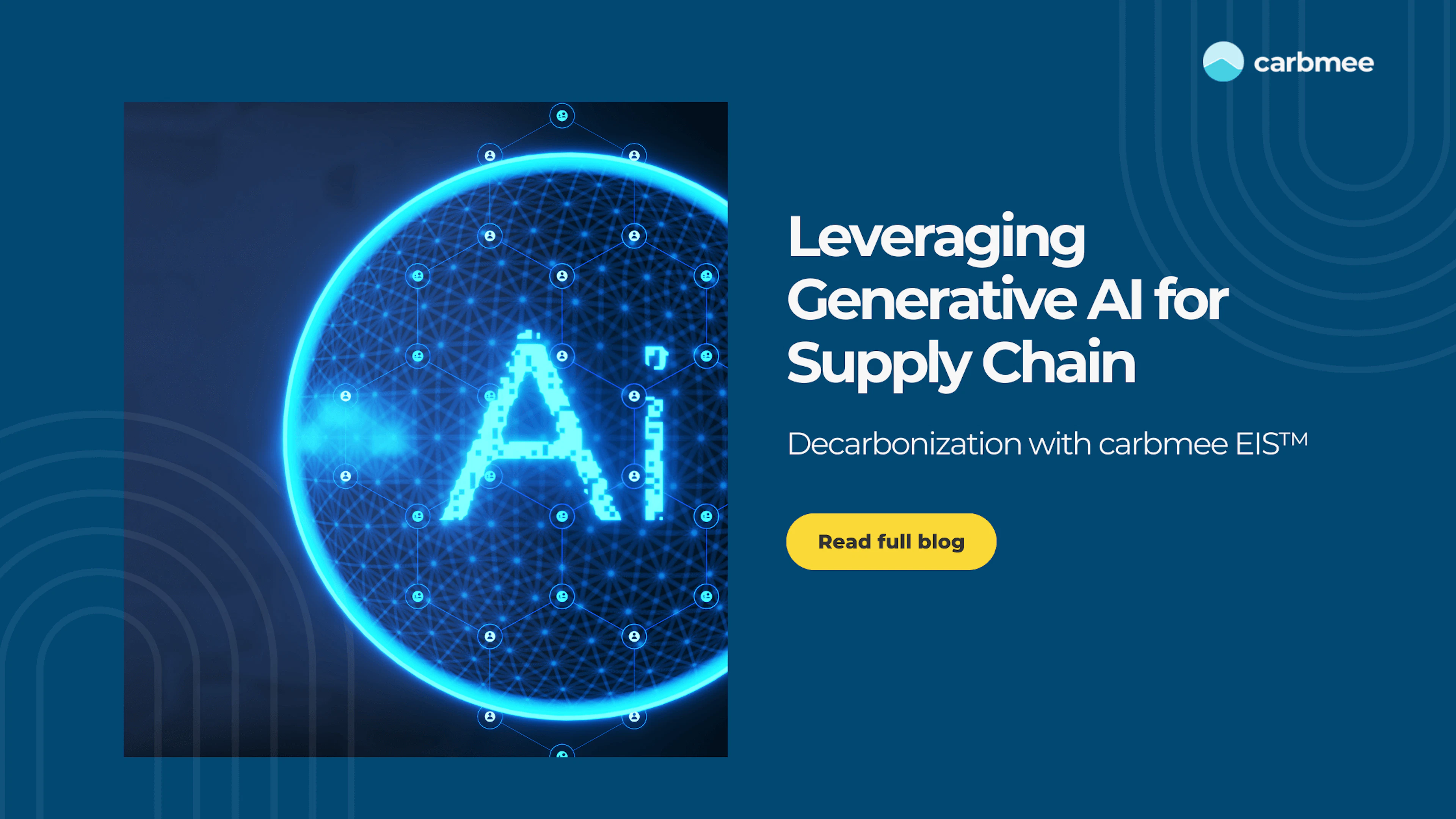 Leveraging Generative AI for Supply Chain Decarbonization in carbmee EIS™