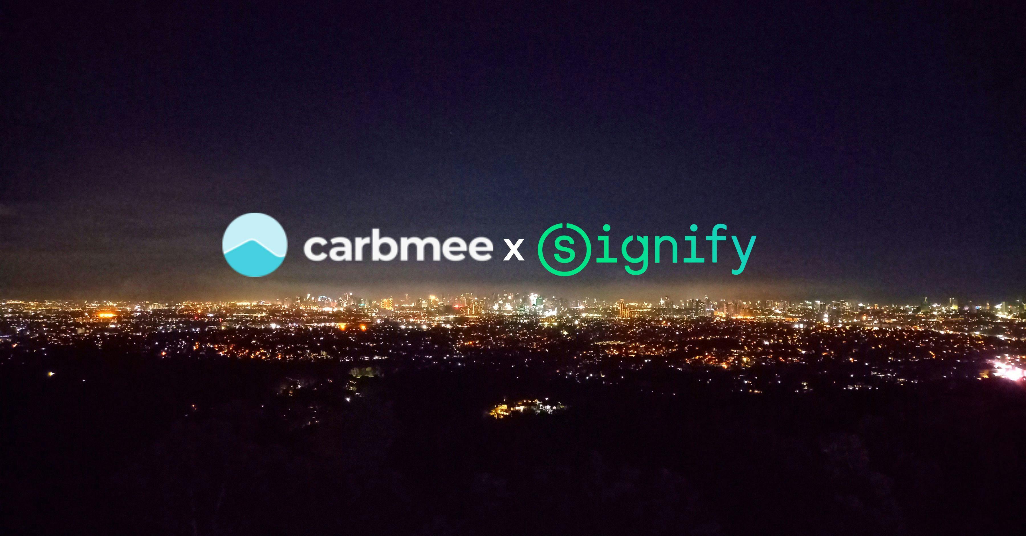 Shining a Light on Sustainability: carbmee x Signify