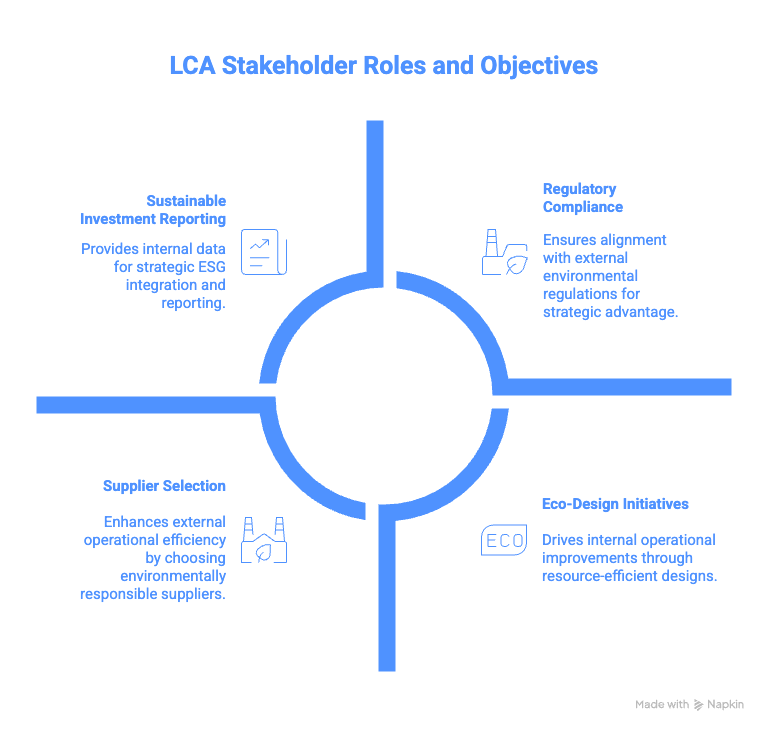 life cycle assessment stakeholder roles and objectives carbmee