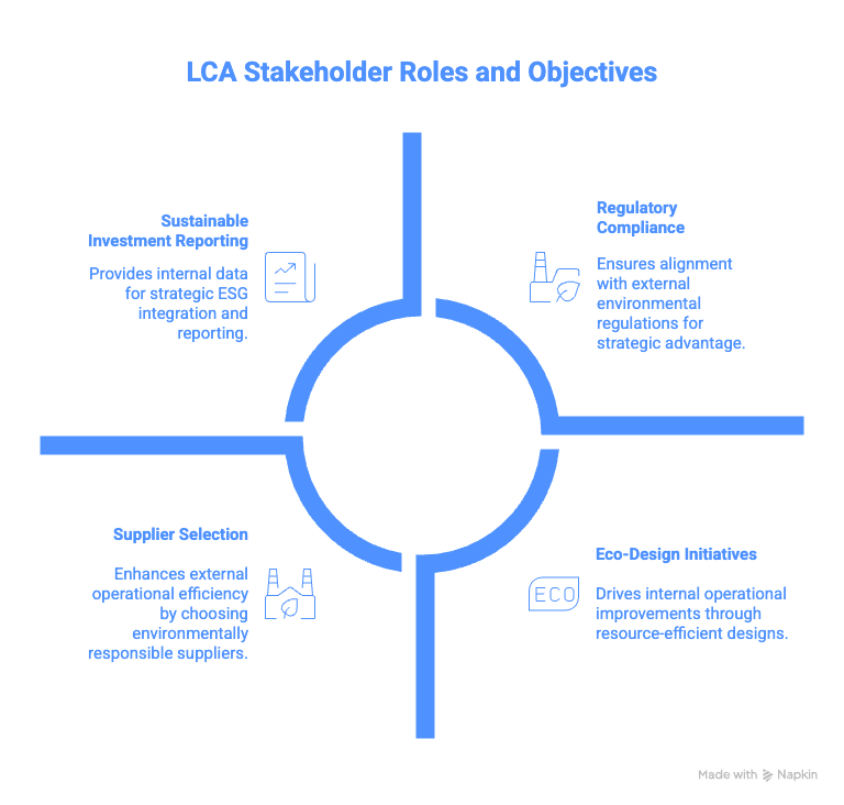 life cycle assessment stakeholder roles and objectives carbmee