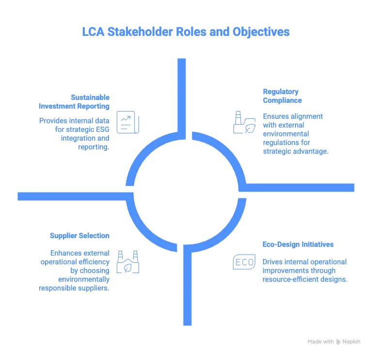 life cycle assessment stakeholder roles and objectives carbmee