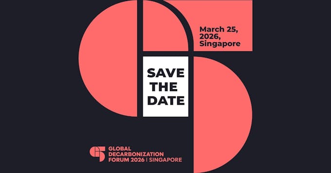 global decarbonization forum singapore header image