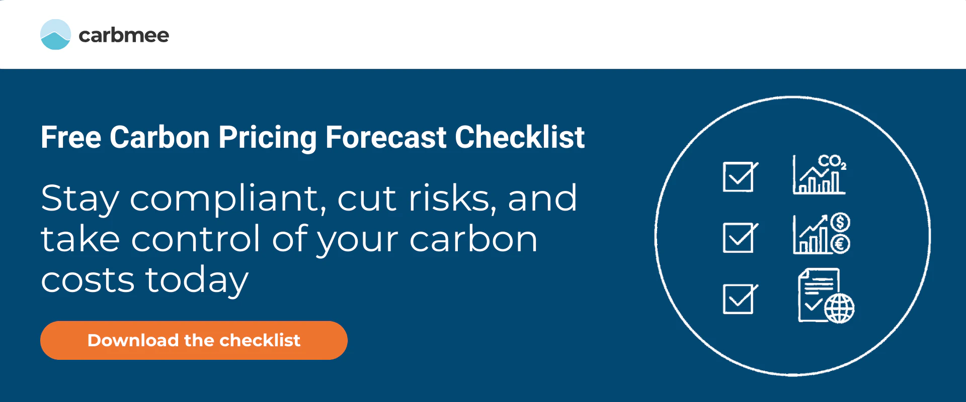 carbmee carbon pricing forecast checklist