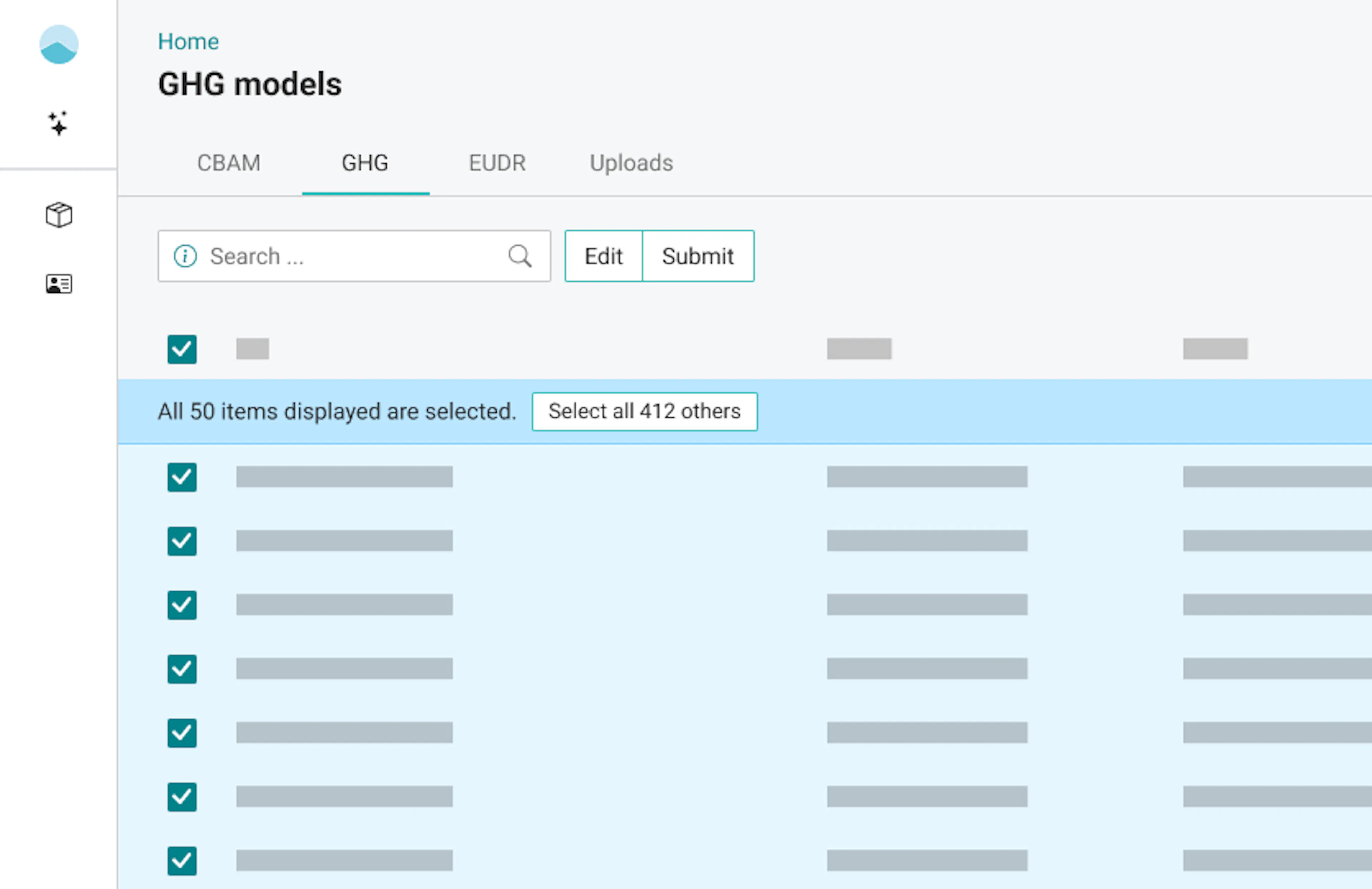 Bulk Edit Panel
