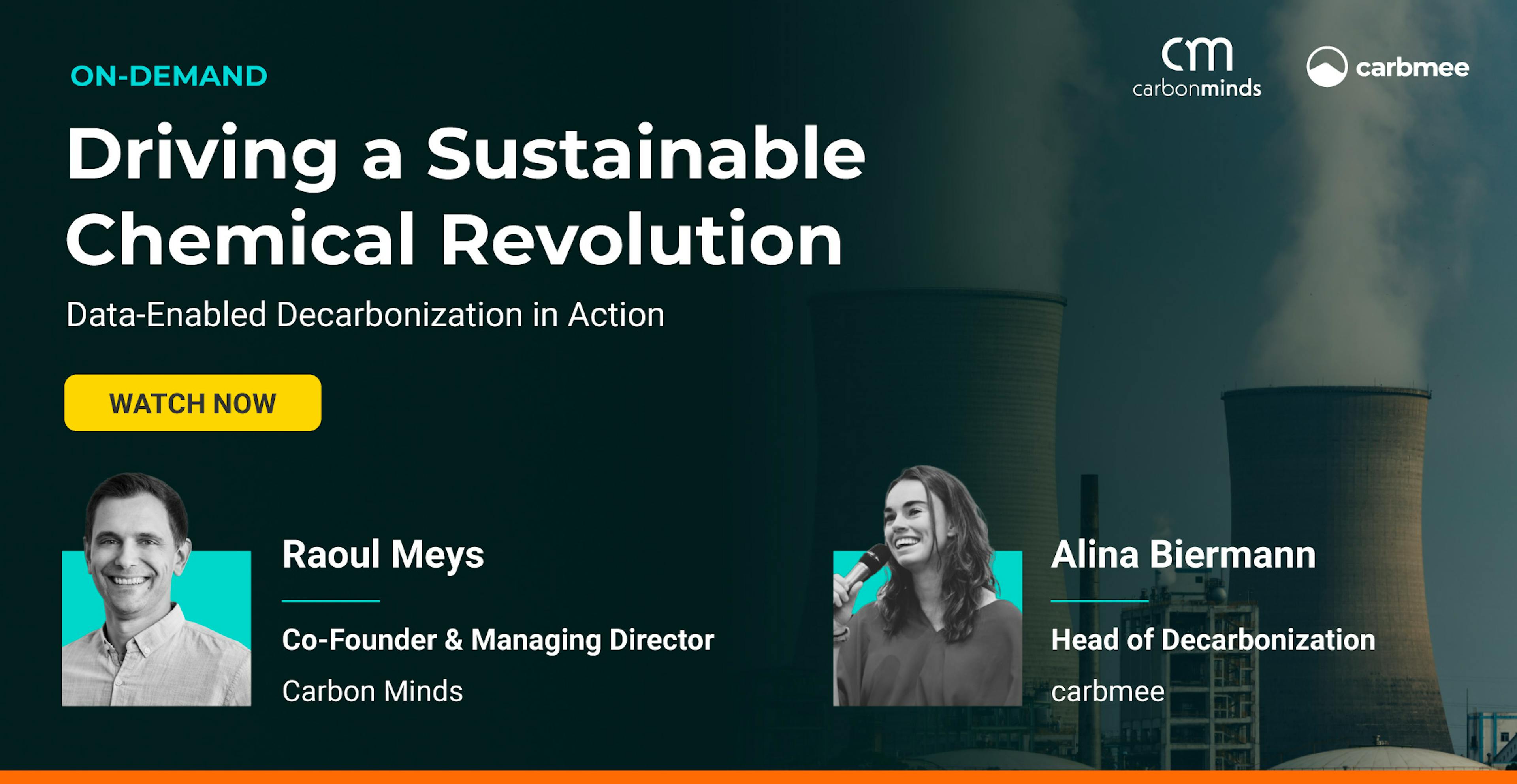 Driving a Sustainable Chemical Revolution: Data-Enabled Decarbonization in Action