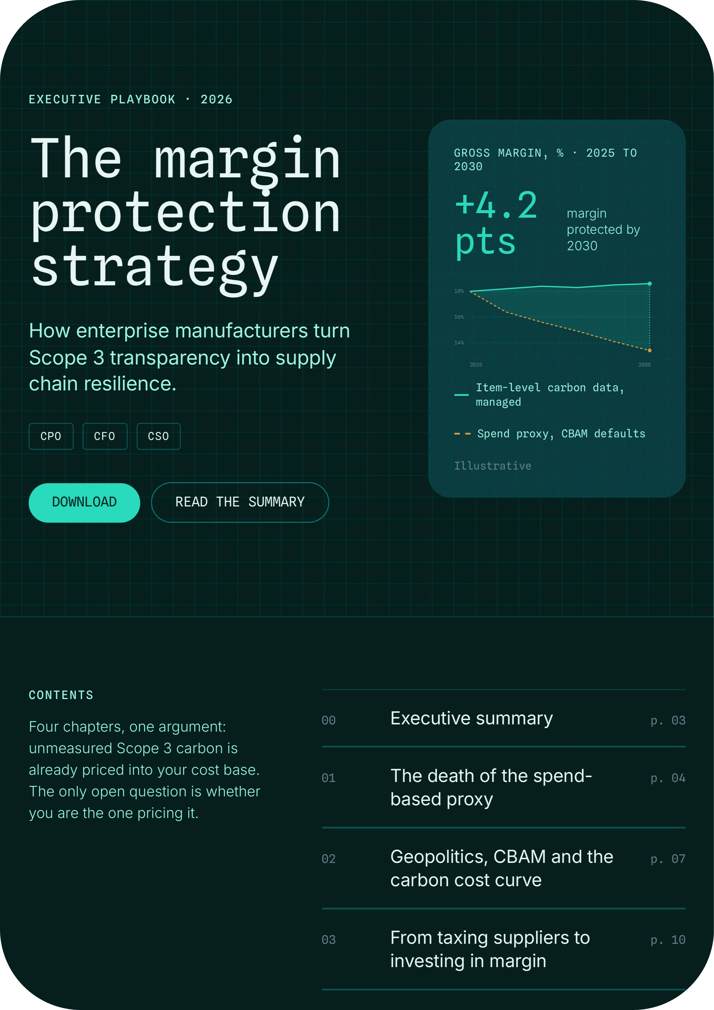Carbon Cost Reduction Ebook preview