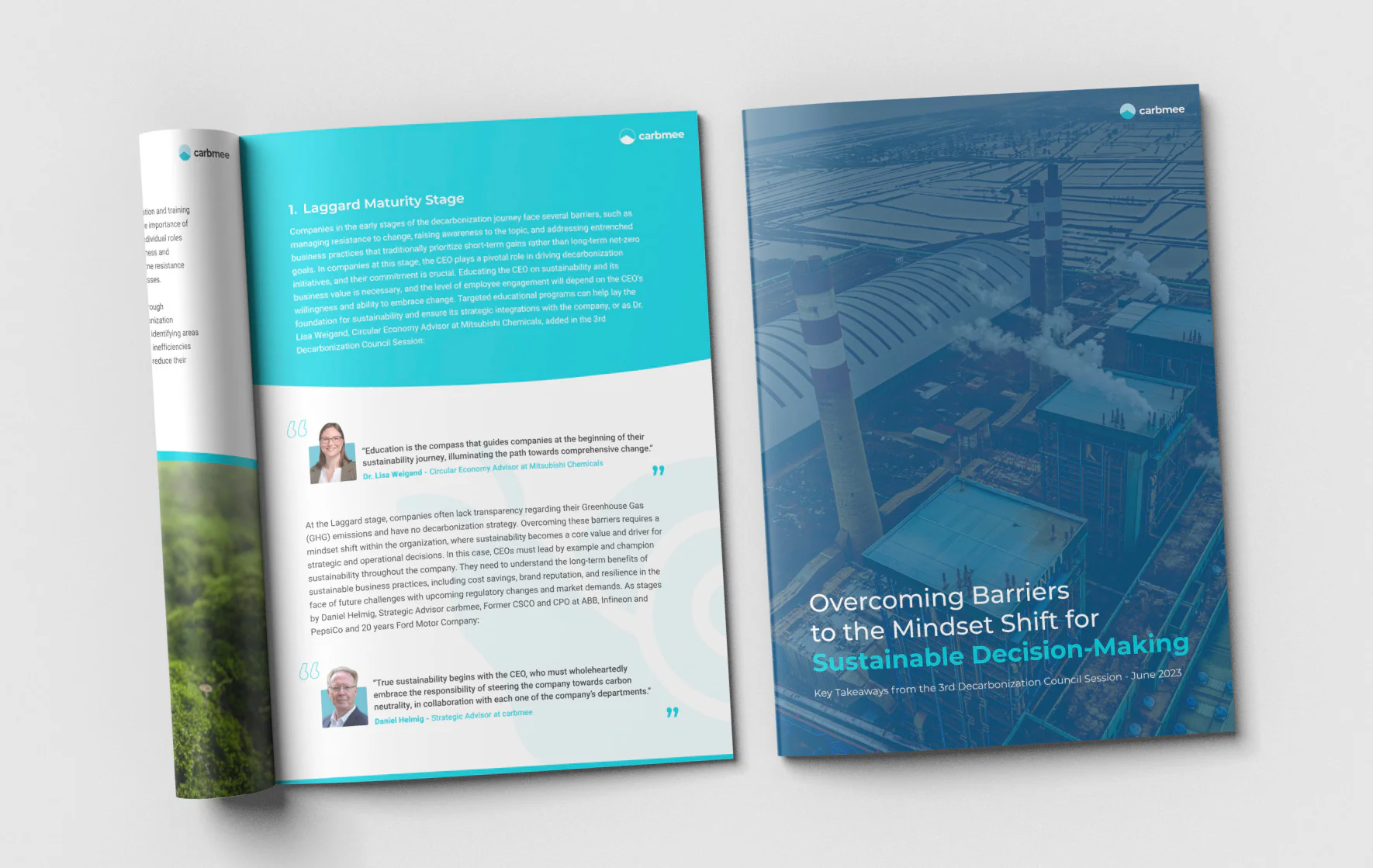 Overcoming barriers to the mindset shift for sustainable decision-making