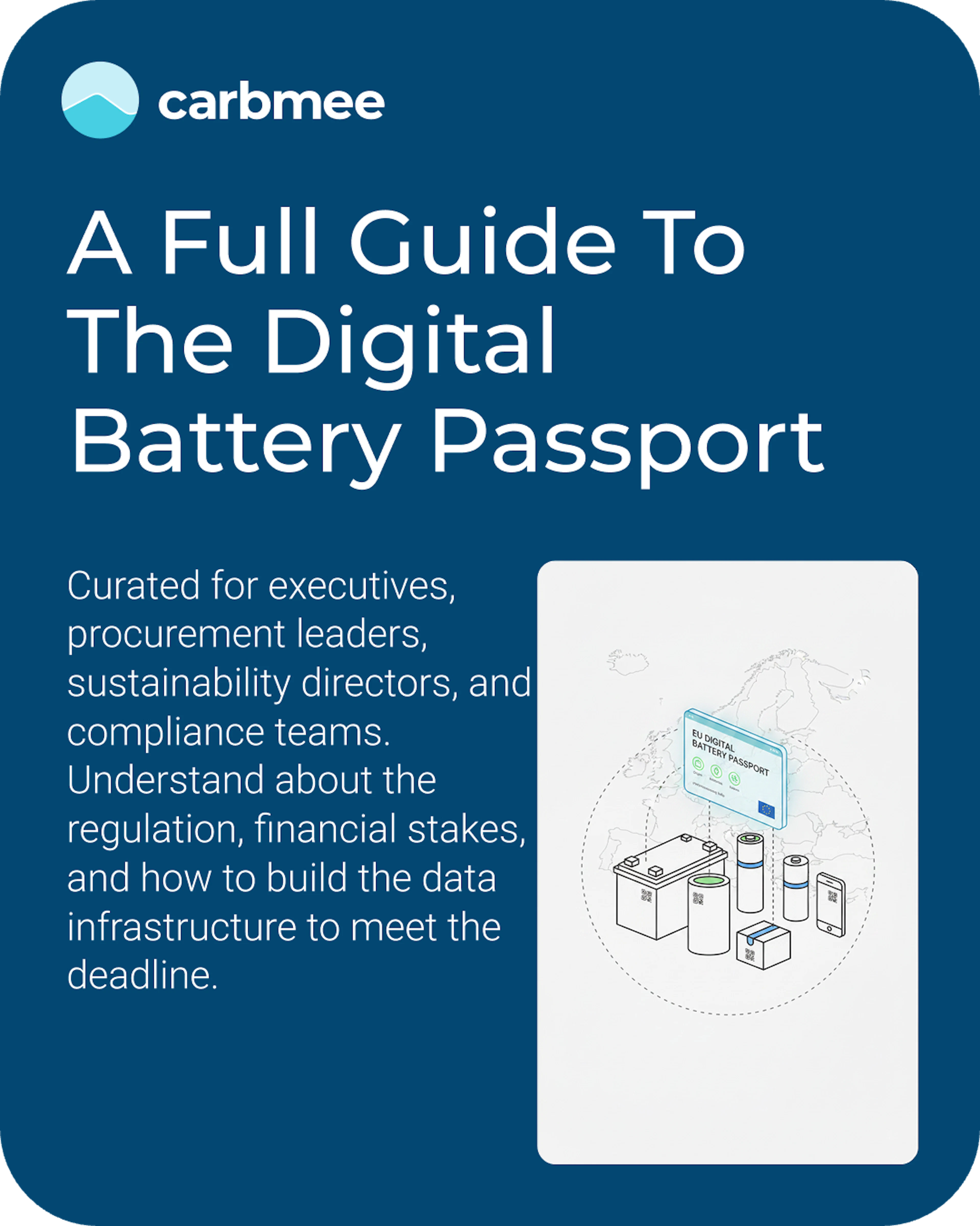 digital battery passport cover