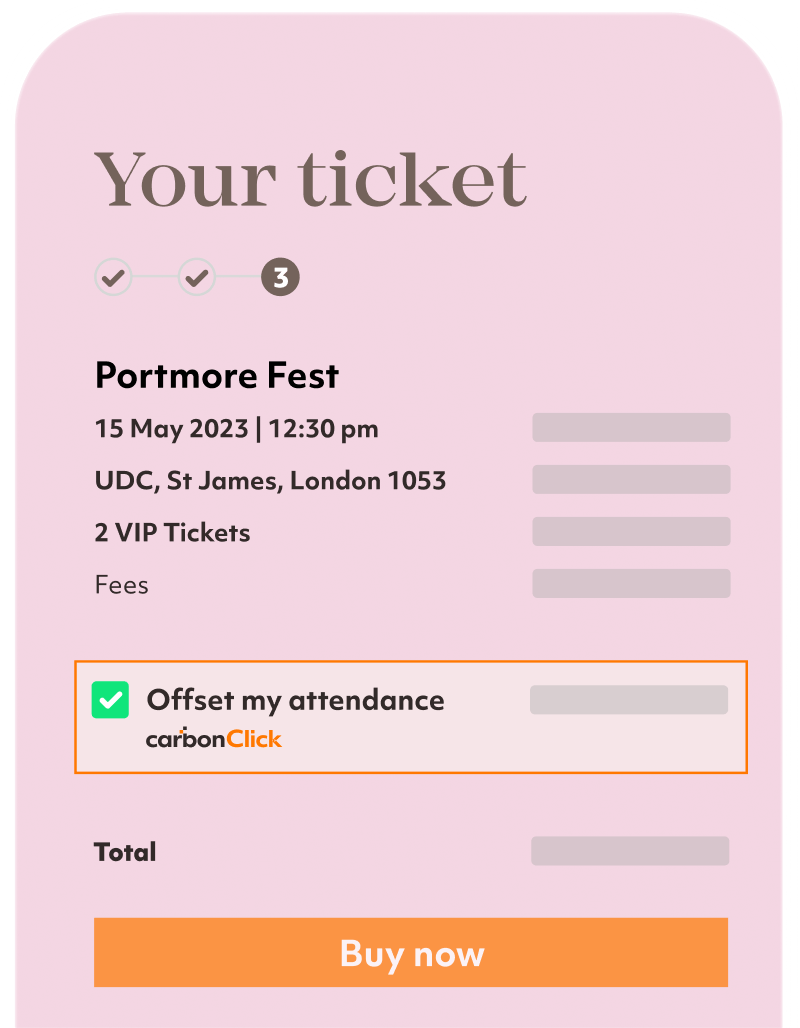  ticketing carbon offset provider