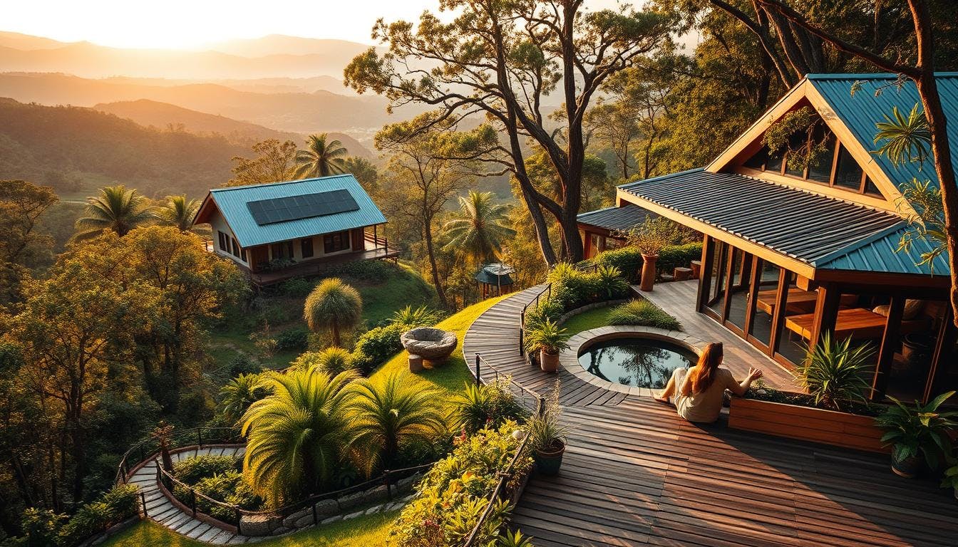 Verified sustainable accommodations prioritise renewable energy, waste management, and local employment, ensuring transparency and real impact.