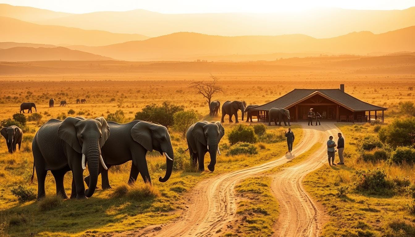 Wildlife tourism in Kenya, including lodges and advanced anti-poaching tech, supports conservation, local communities, and sustainable travel practices.