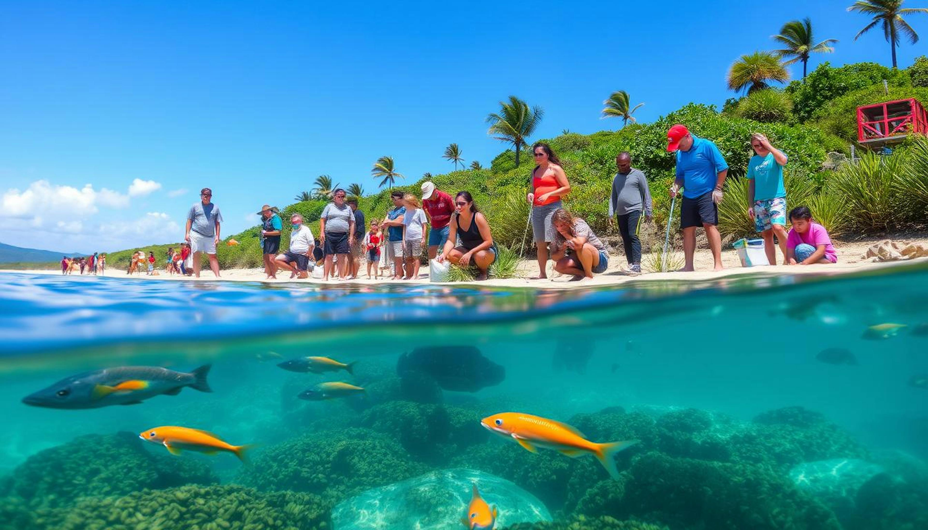 Coastal communities in the US leading grassroots efforts to protect oceans, from beach clean-ups to water quality monitoring.