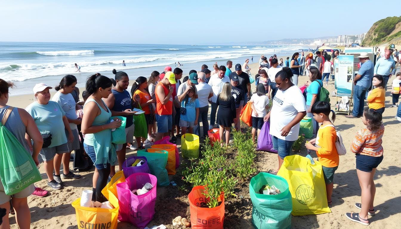 Local groups and non-profits in the USA are vital in engaging communities to protect marine ecosystems and promote sustainable practices.