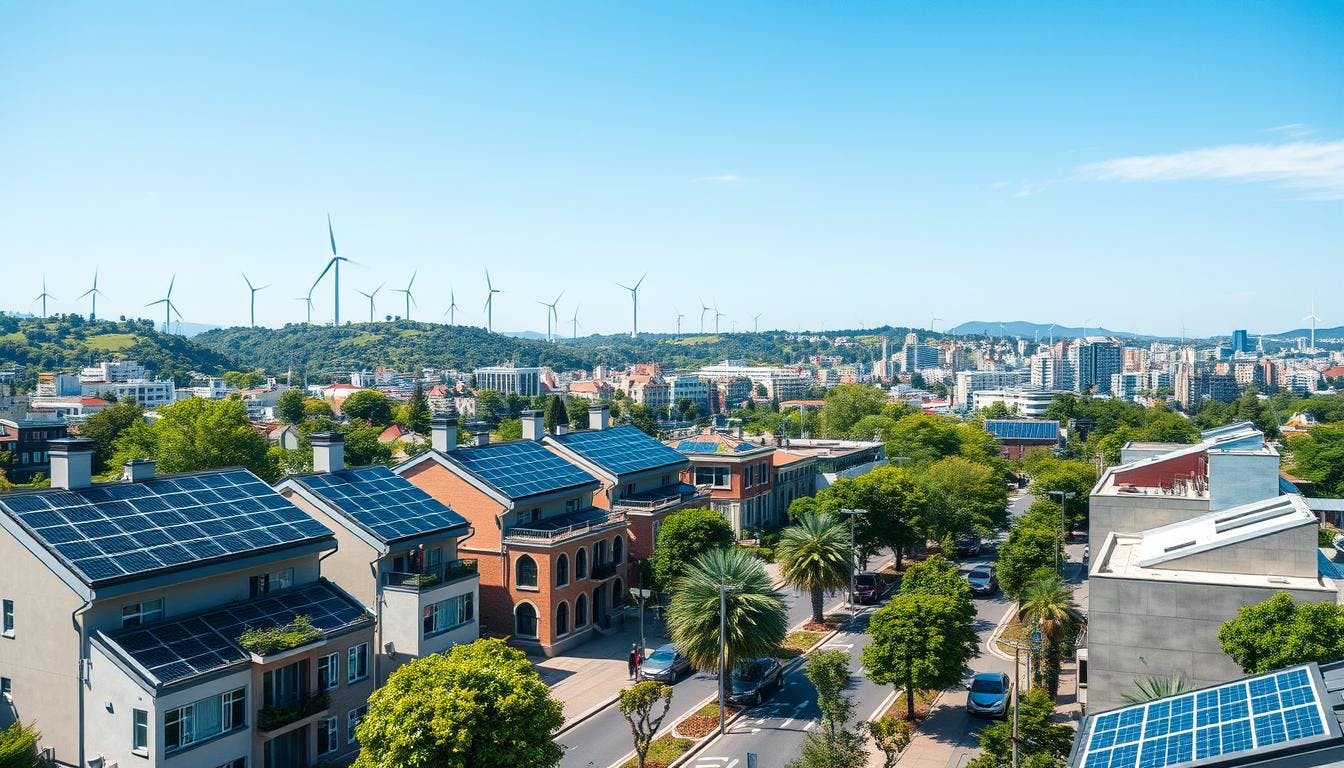Businesses in the US are embracing renewable energy and sustainable strategies to achieve net-zero emissions and reduce environmental impacts.