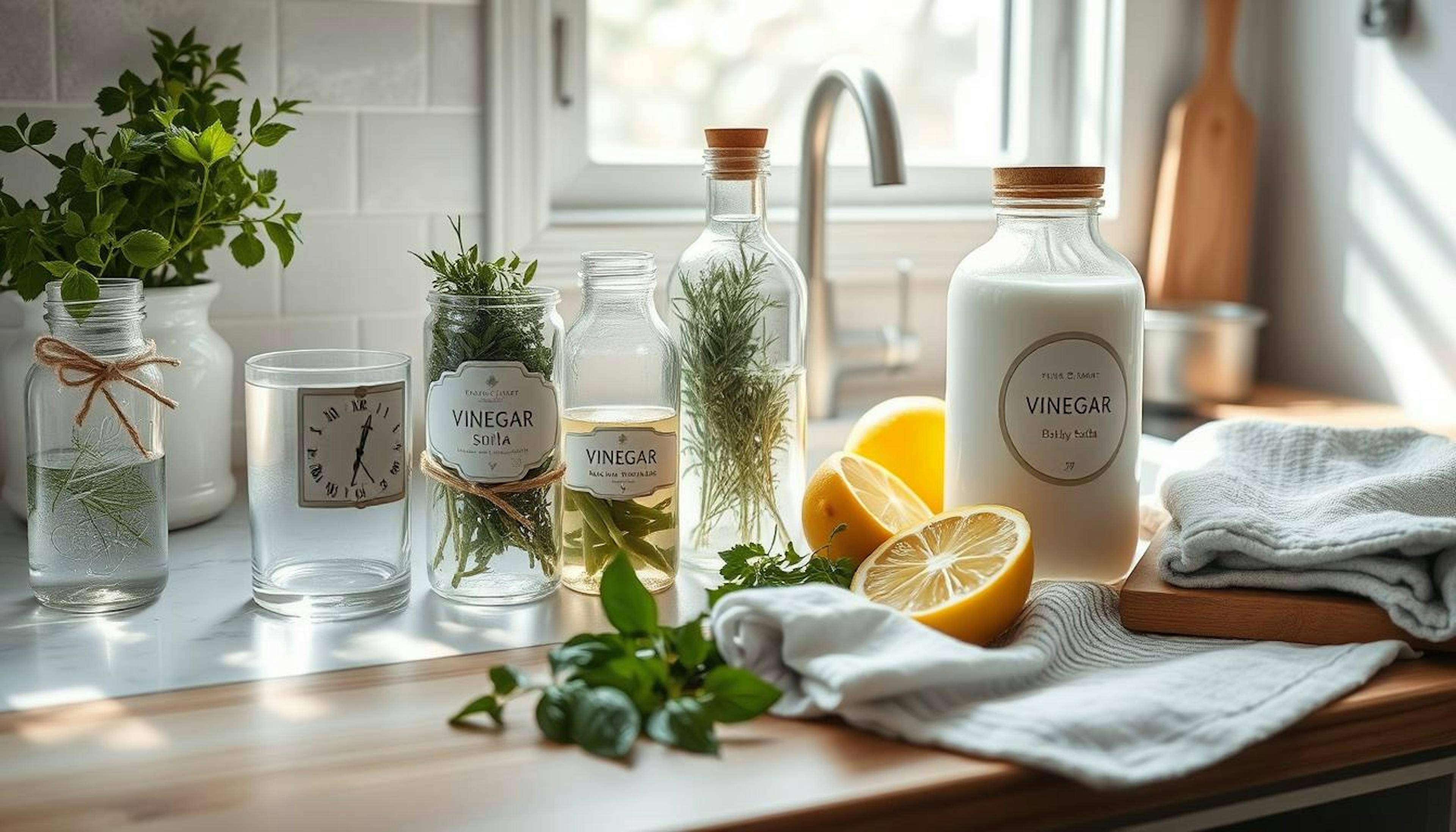 Natural cleaning products made from plant-based, biodegradable ingredients offer a safer alternative for the environment and health.