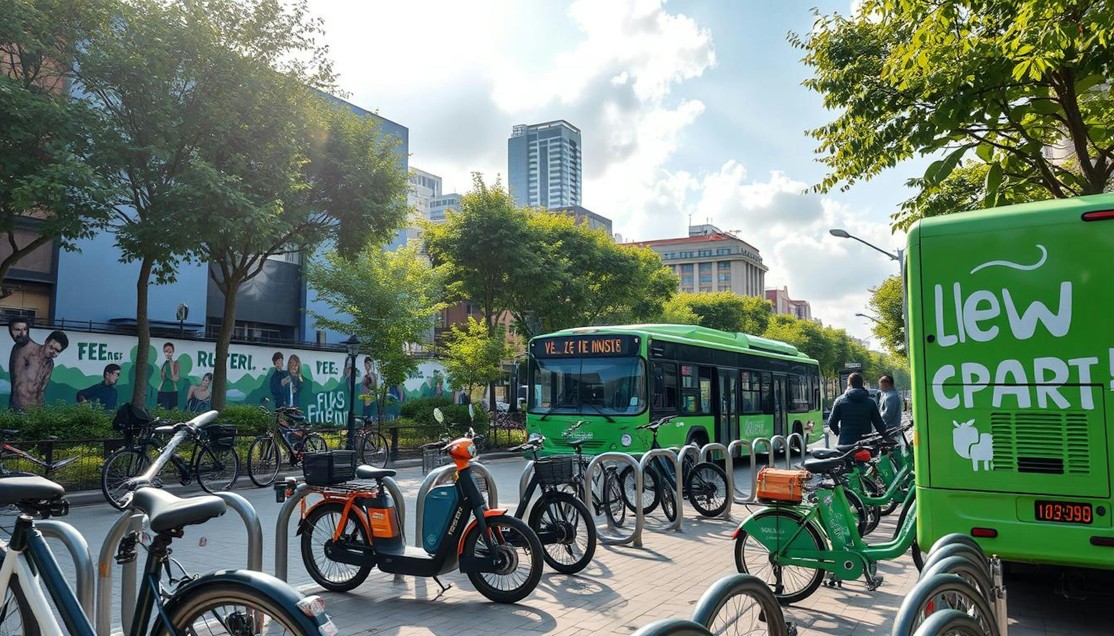 Sustainable transport choices reduce emissions and support a healthier environment.