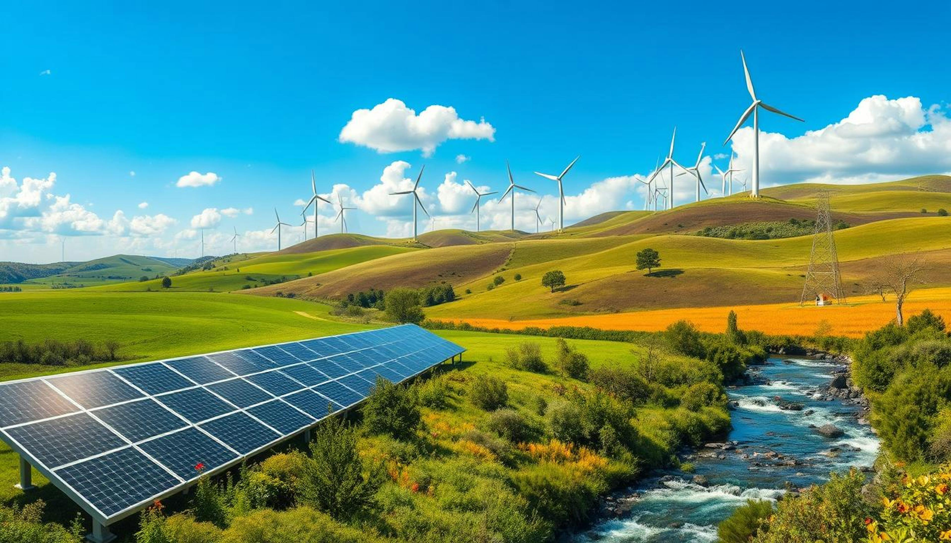 Overview of the United States' Clean Energy Plan highlighting federal policies, renewable energy investments, and tax incentives supporting the transition to a low-carbon economy.