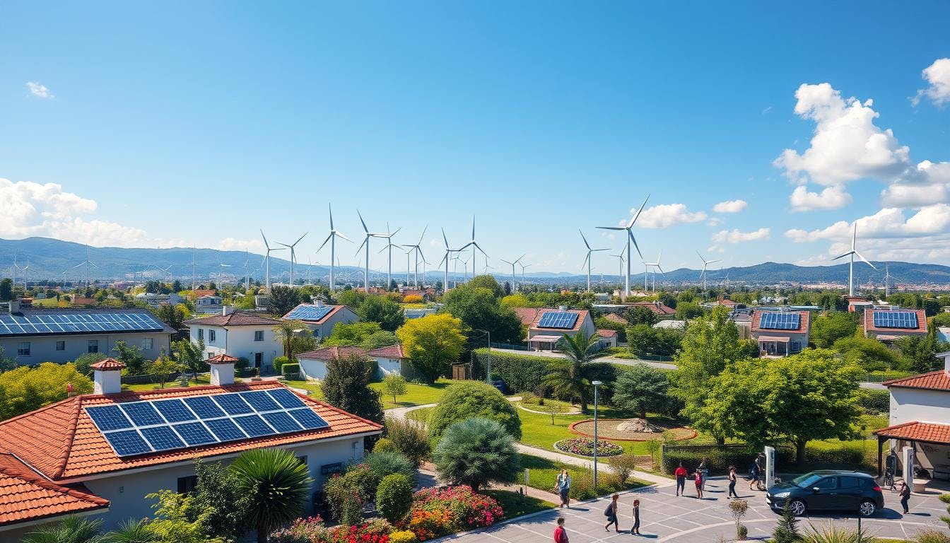 US initiatives to expand renewable energy, modernise the power grid, and promote electric vehicles for achieving 2030 emission targets.