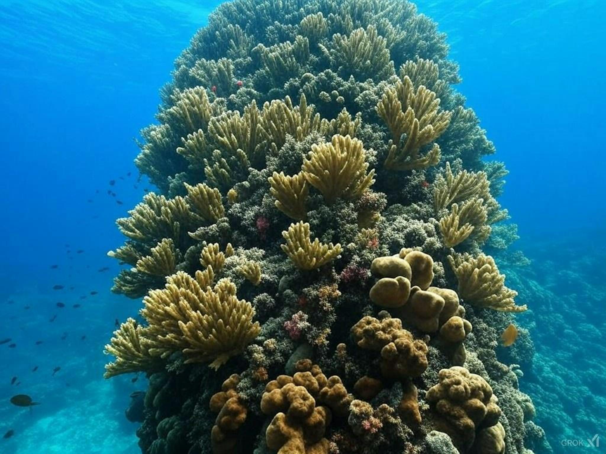 coral structure in the Solomon Islands, over 5 metres tall and 34 metres wide, with scientists examining its resilience and significance for marine conservation