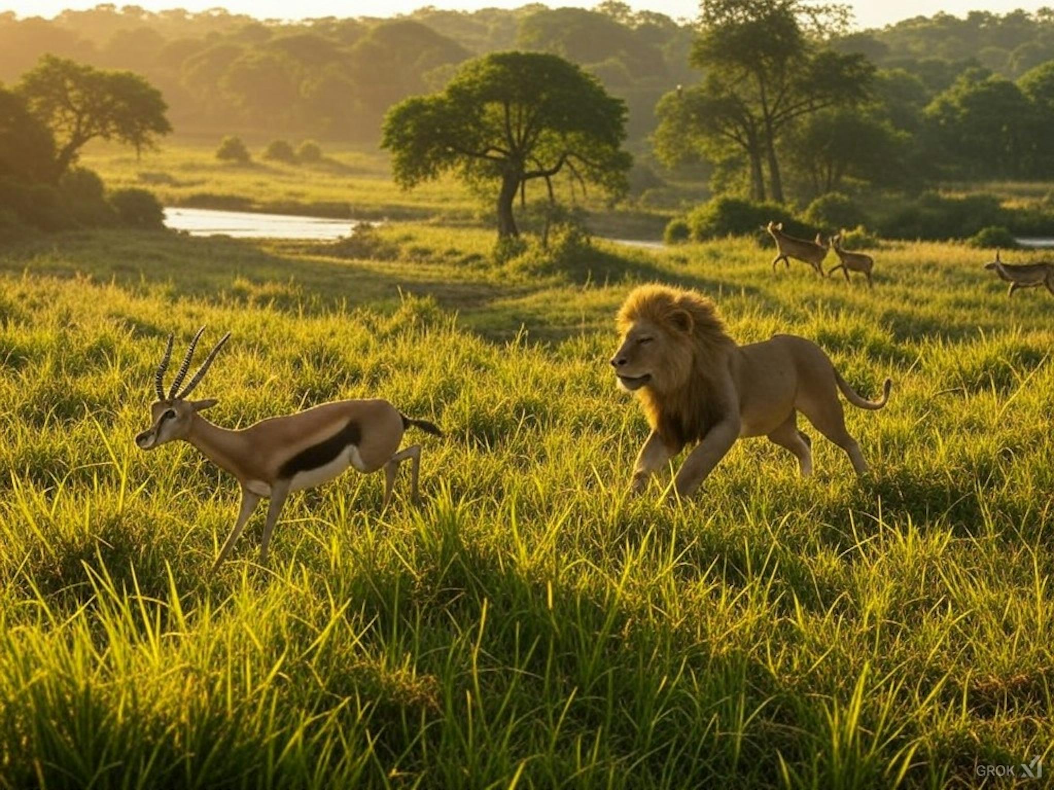 Species interact through predation, competition, and symbiosis, shaping ecosystem dynamics and biodiversity.