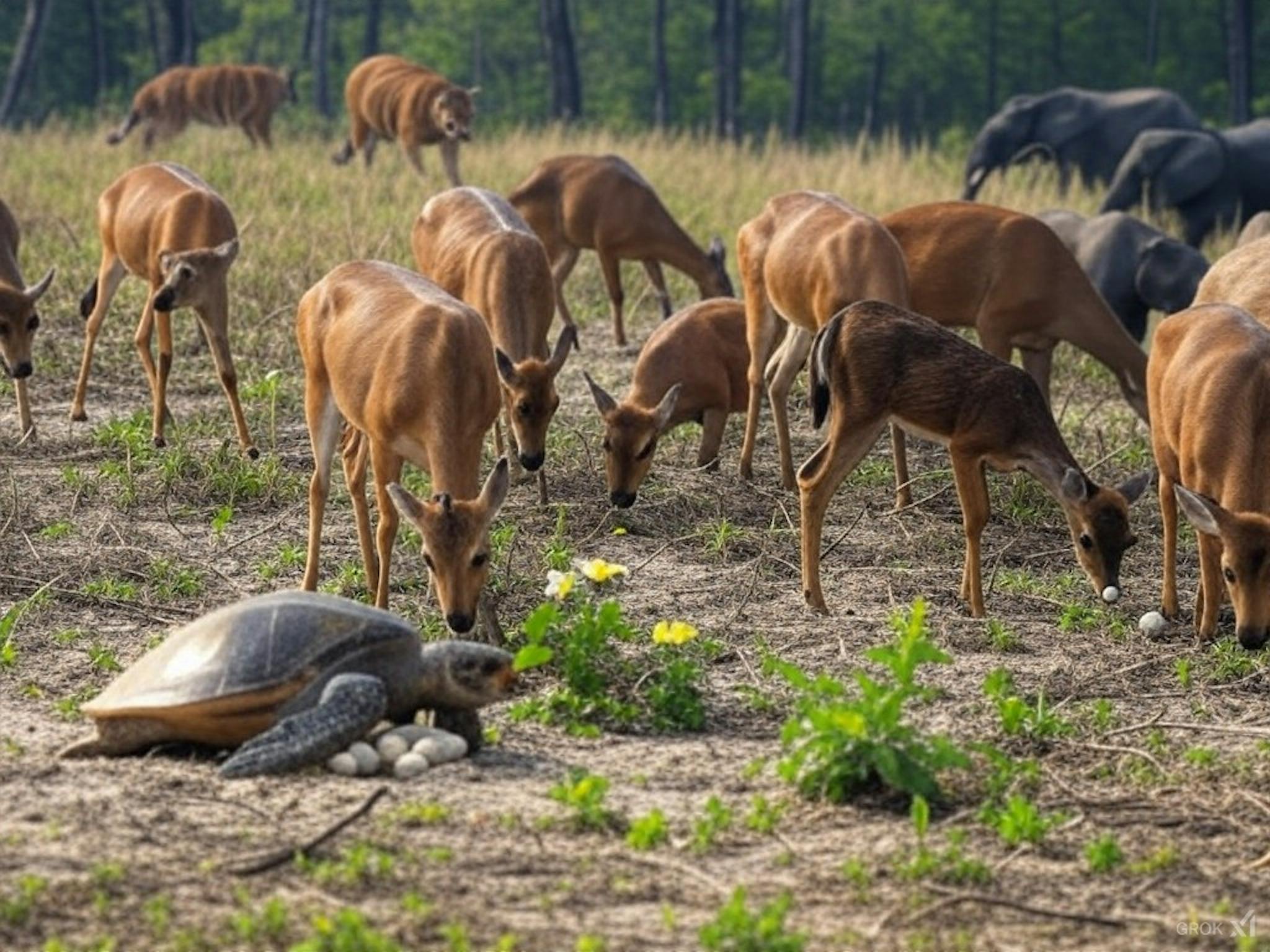 Carrying capacity limits species populations, influencing resource availability, habitat health, and endangerment risks.