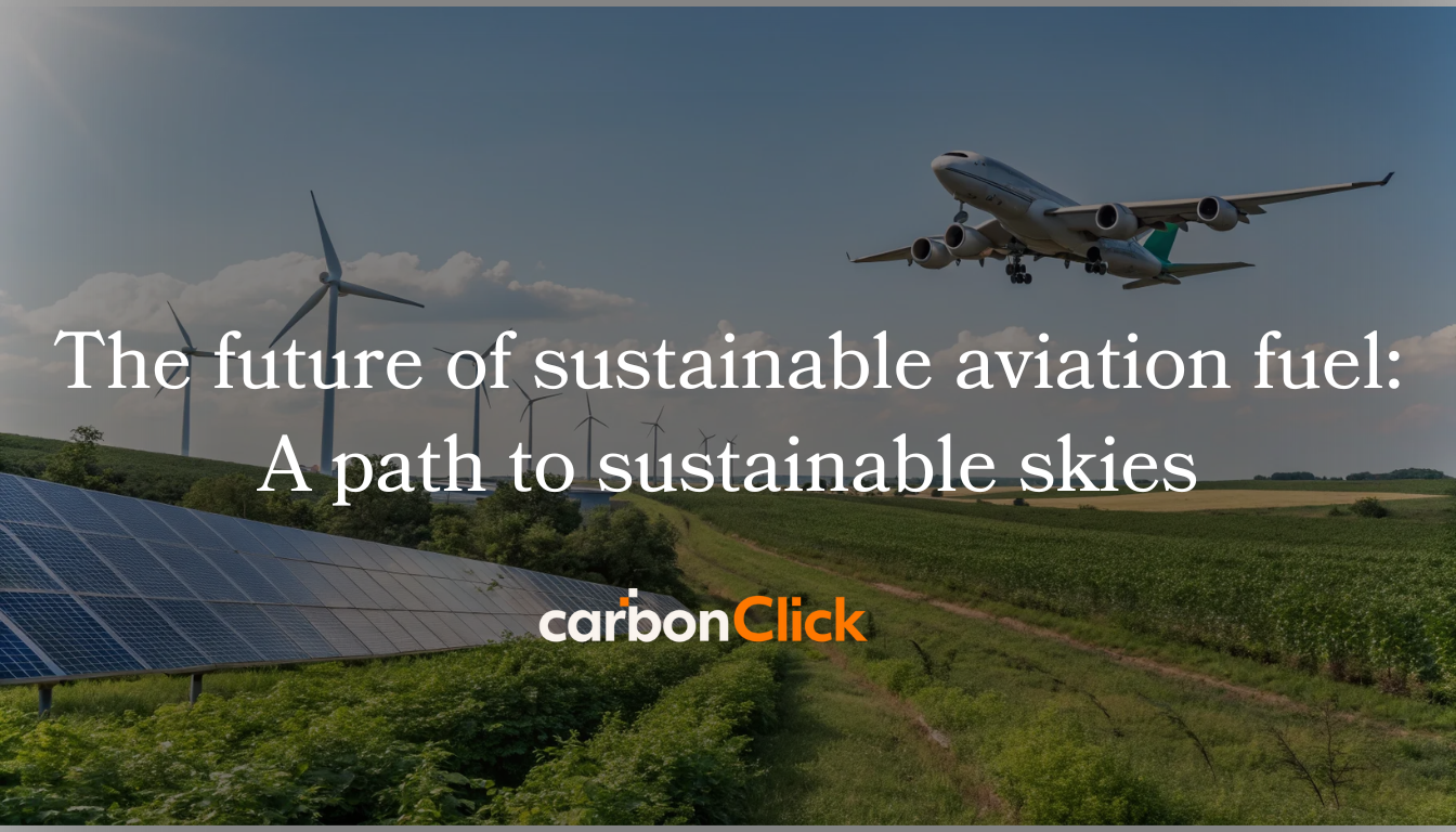 The future of sustainable aviation fuel: A path to sustainable skies