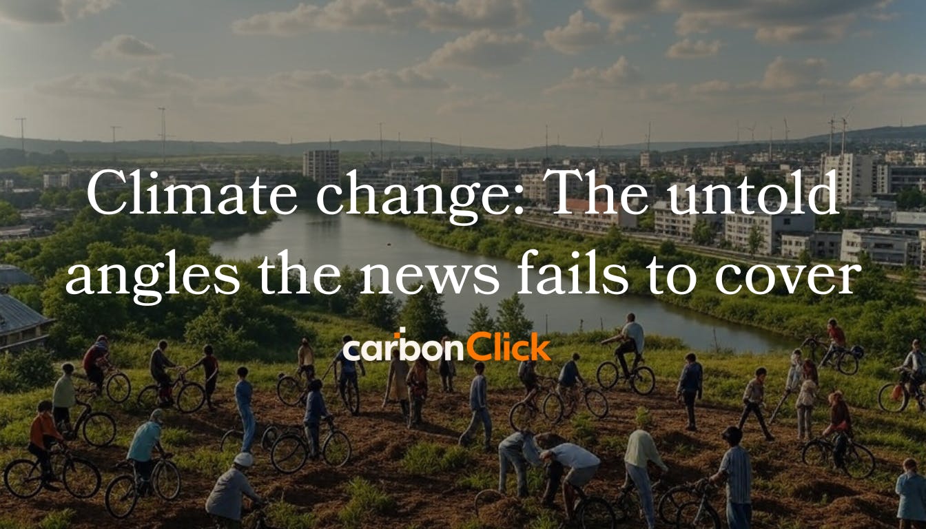 Climate change: The untold angles the news fails to cover