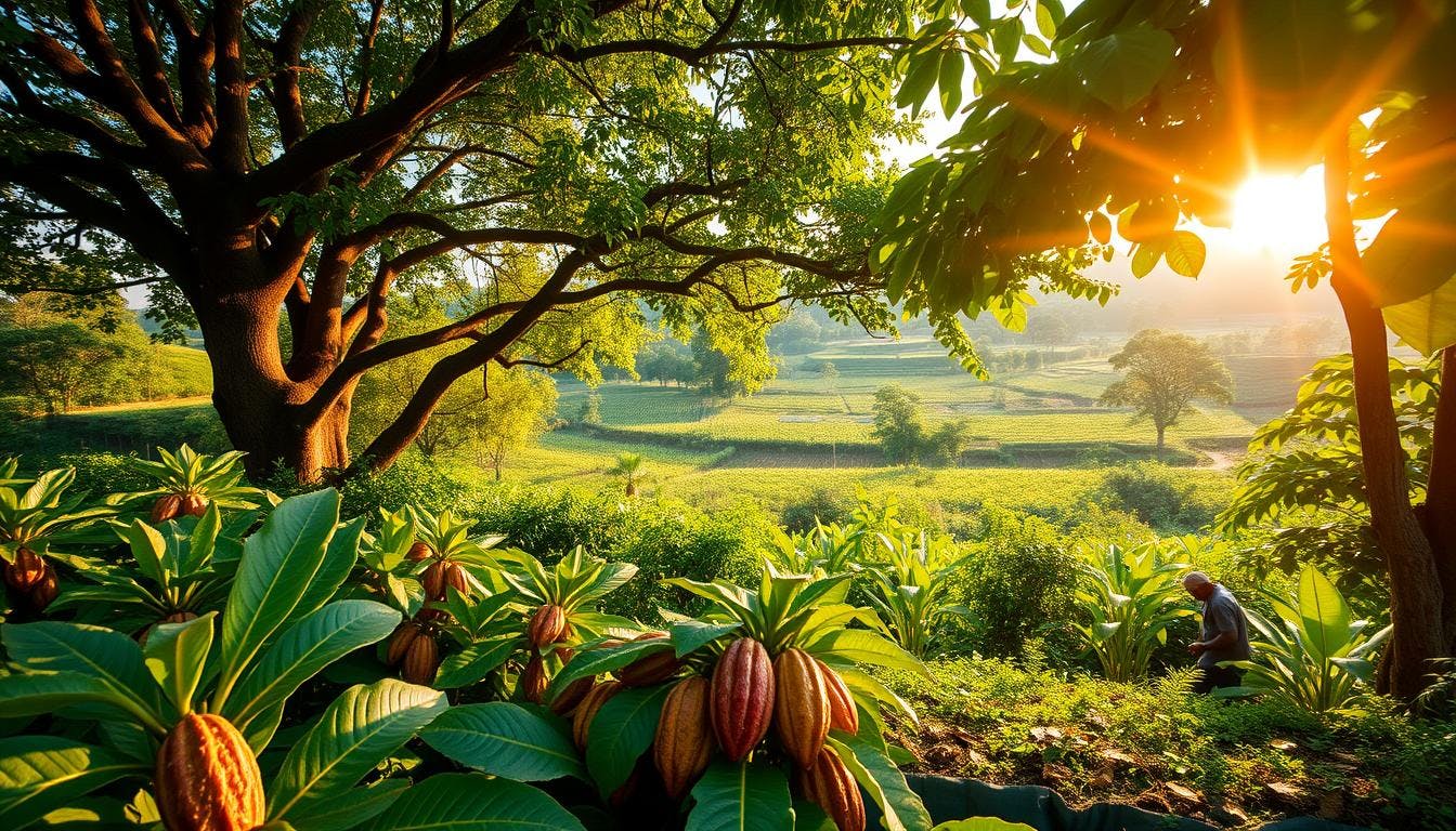 Agroforestry in cocoa farming boosts biodiversity and improves soil health