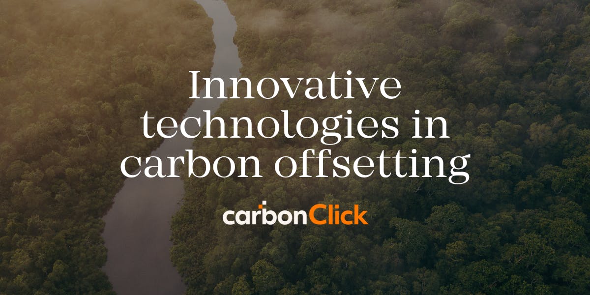 Innovative technologies in carbon offsetting