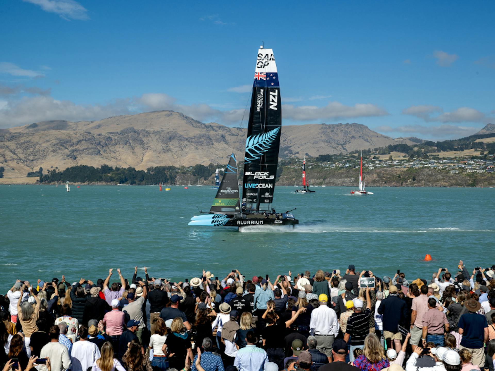 SailGP Blackfoils Team New Zealand