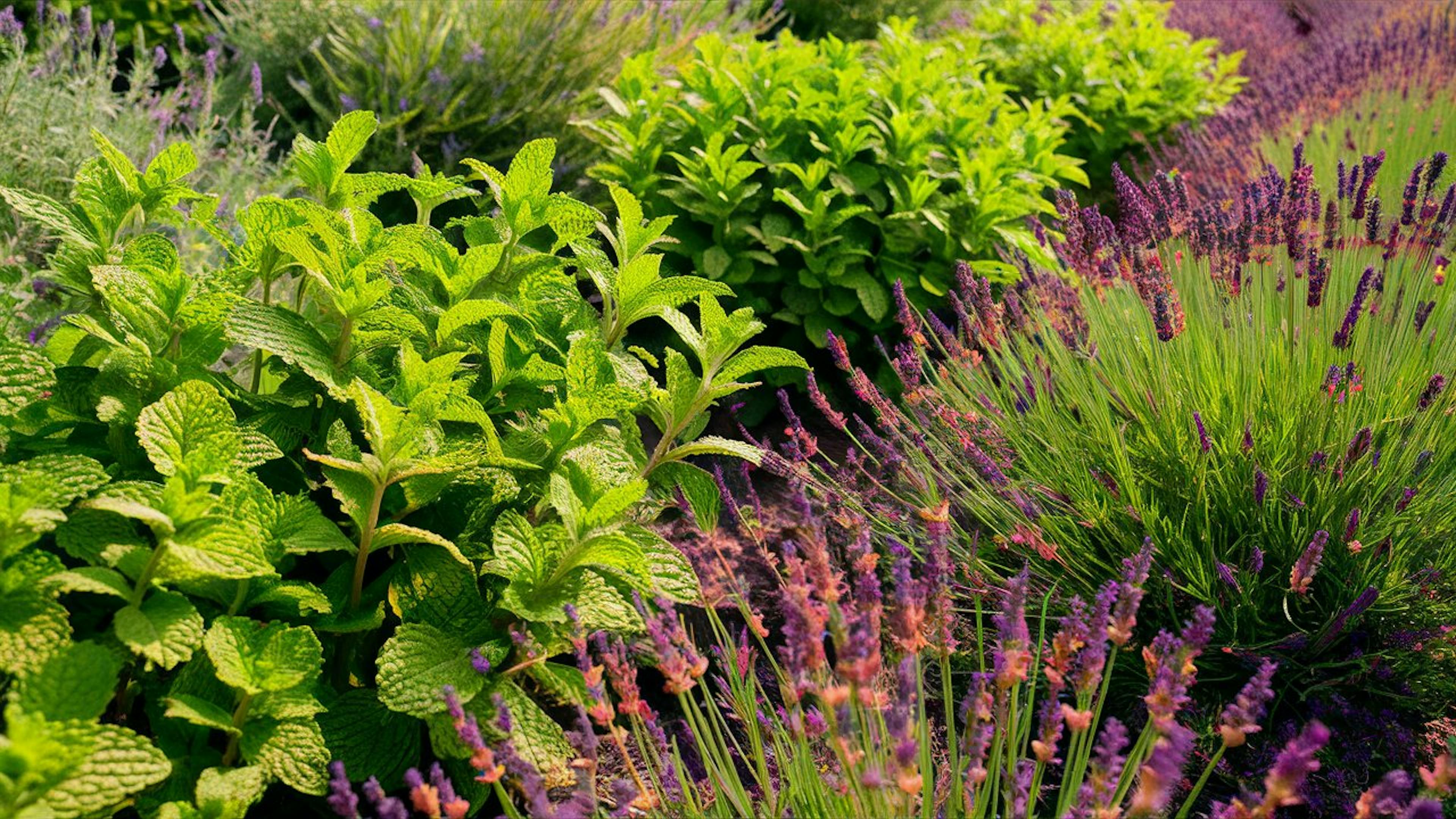 mints and lavender