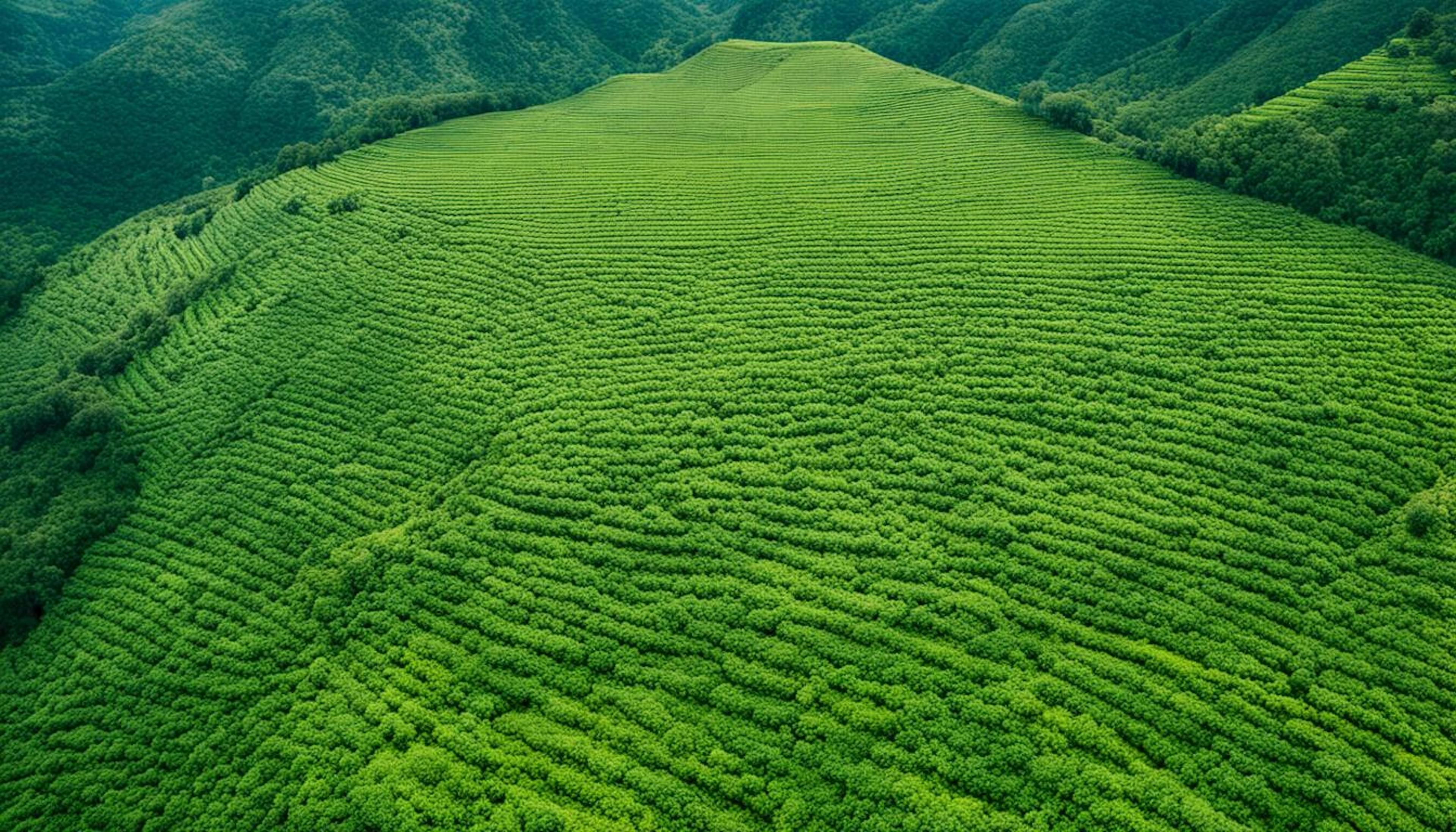 Challenges of soil degradation and erosion in coffee plantations, including nutrient loss and sustainable farming solutions.