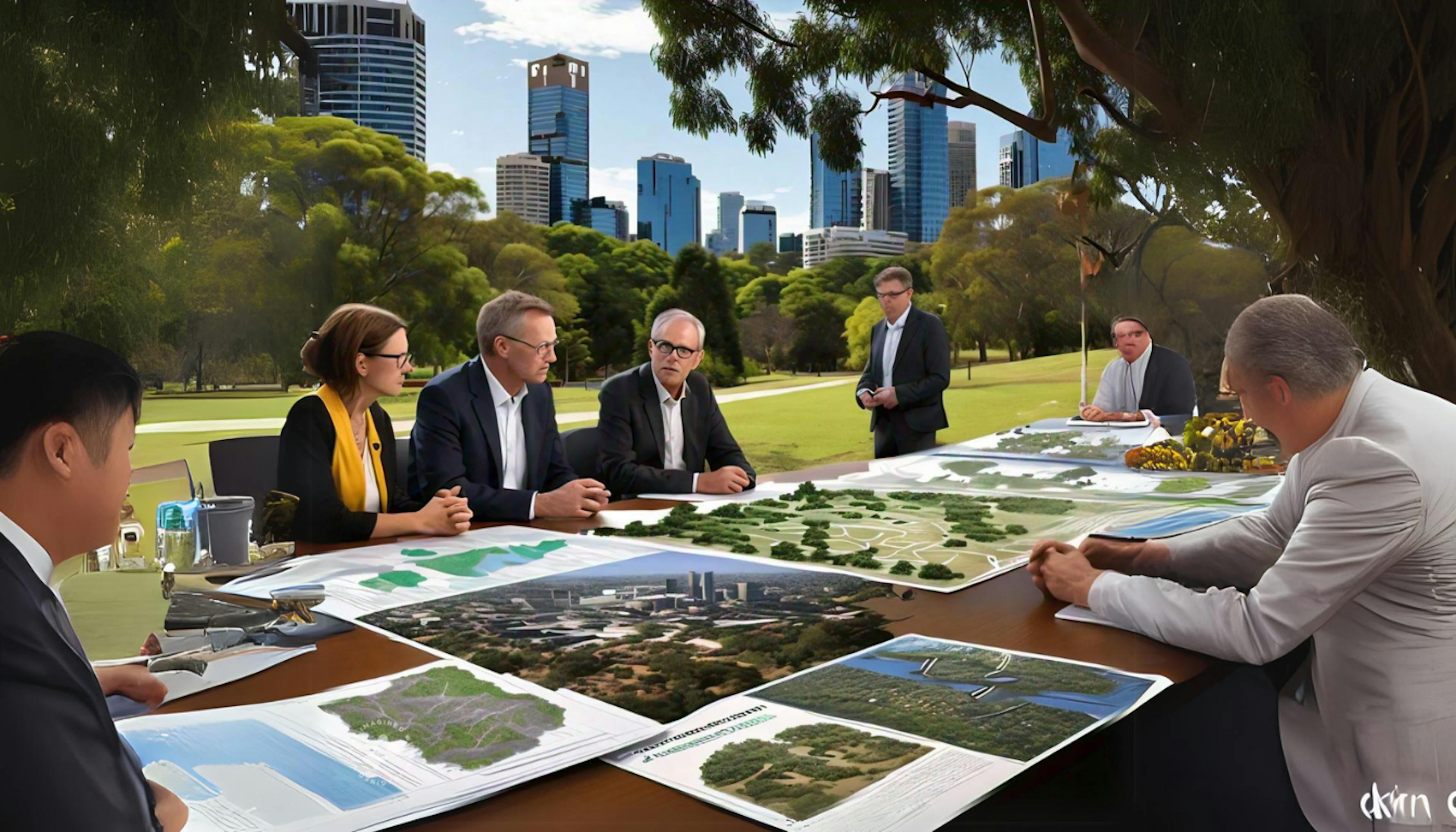 People discussing urban expansion, environmental coordination, restoration challenges, and new legislative proposals for improved environmental management